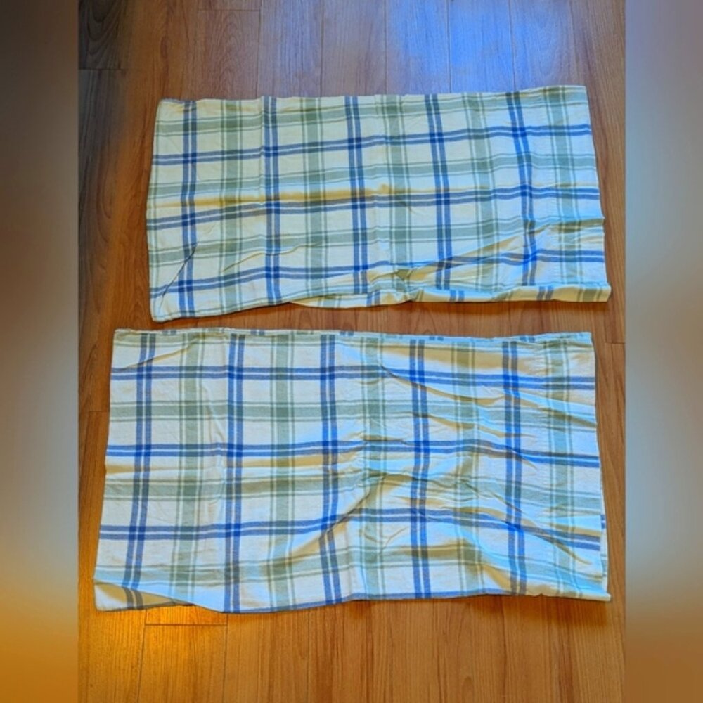 Plaid Fleece Pillowcases (Set of 2)